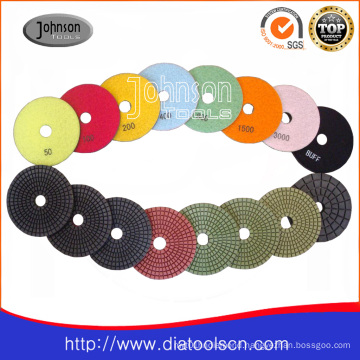 100mm Diamond Wet Polishing Pad